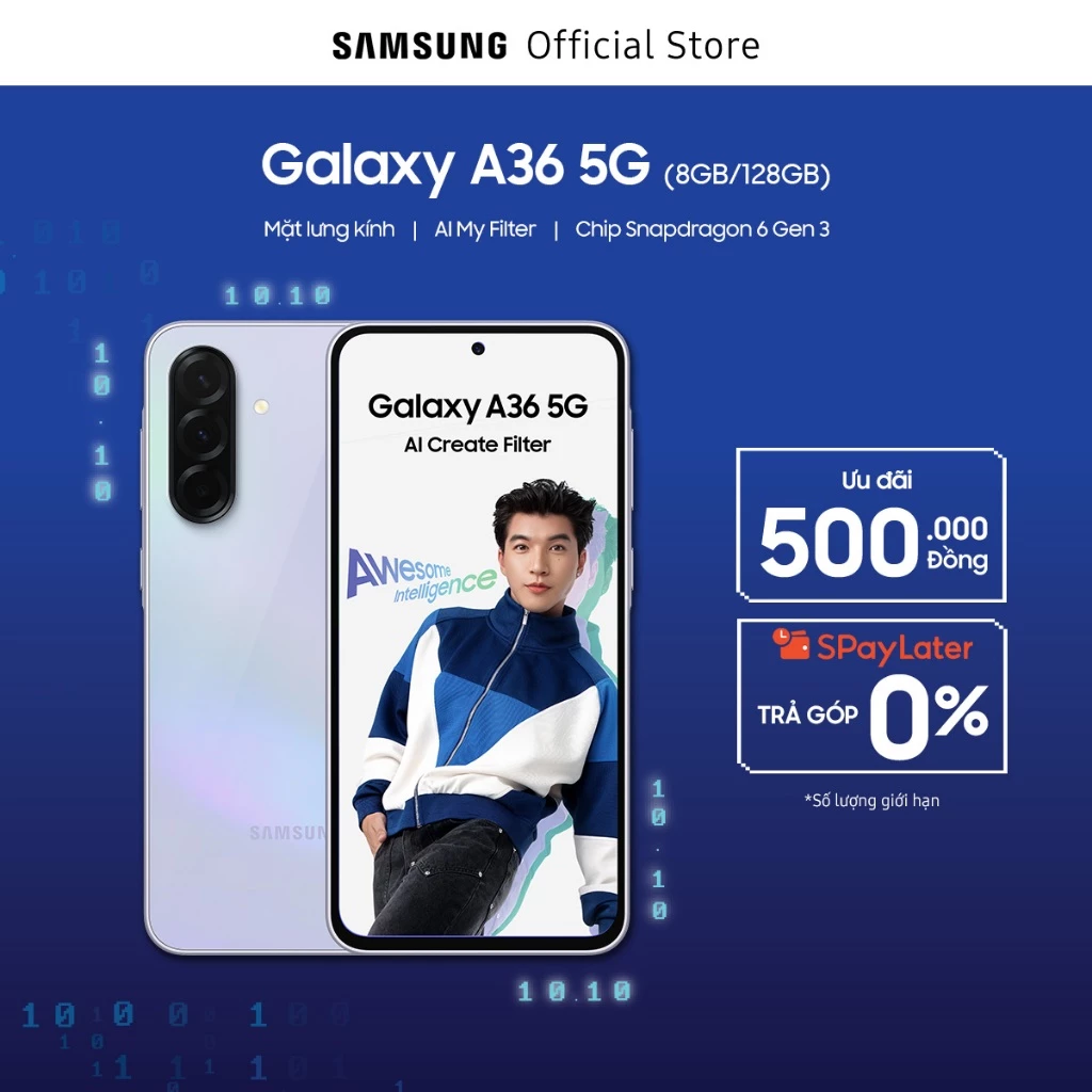 Điện thoại Samsung Galaxy A36 5G (8/128GB）